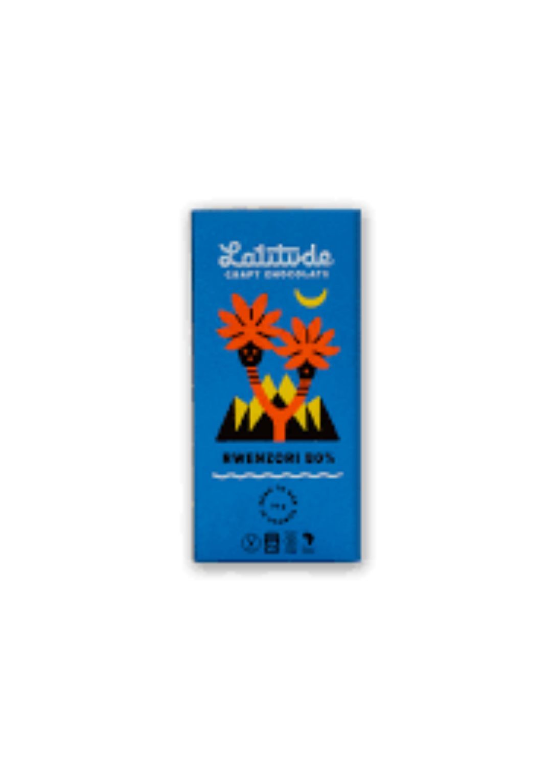 LATITUDE RWENZORI 80% CHOCO BAR 70G